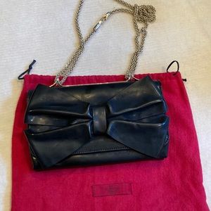 Valentino Clutch with Removable Chain Strap